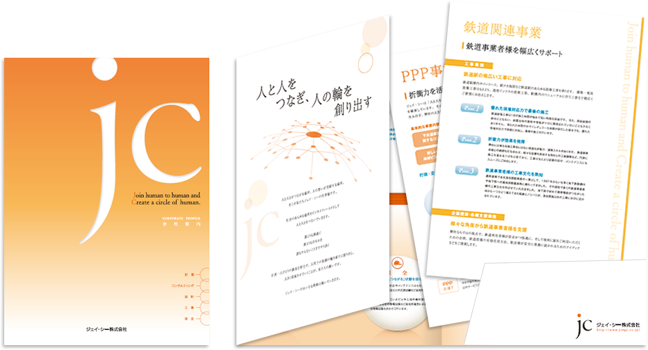 巻き三つ折り 6ページ＋ペラ2種