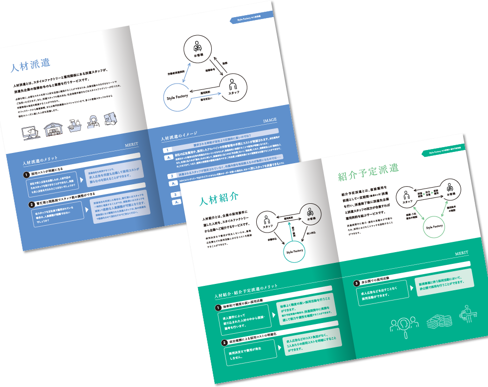 中綴じ 12ページ