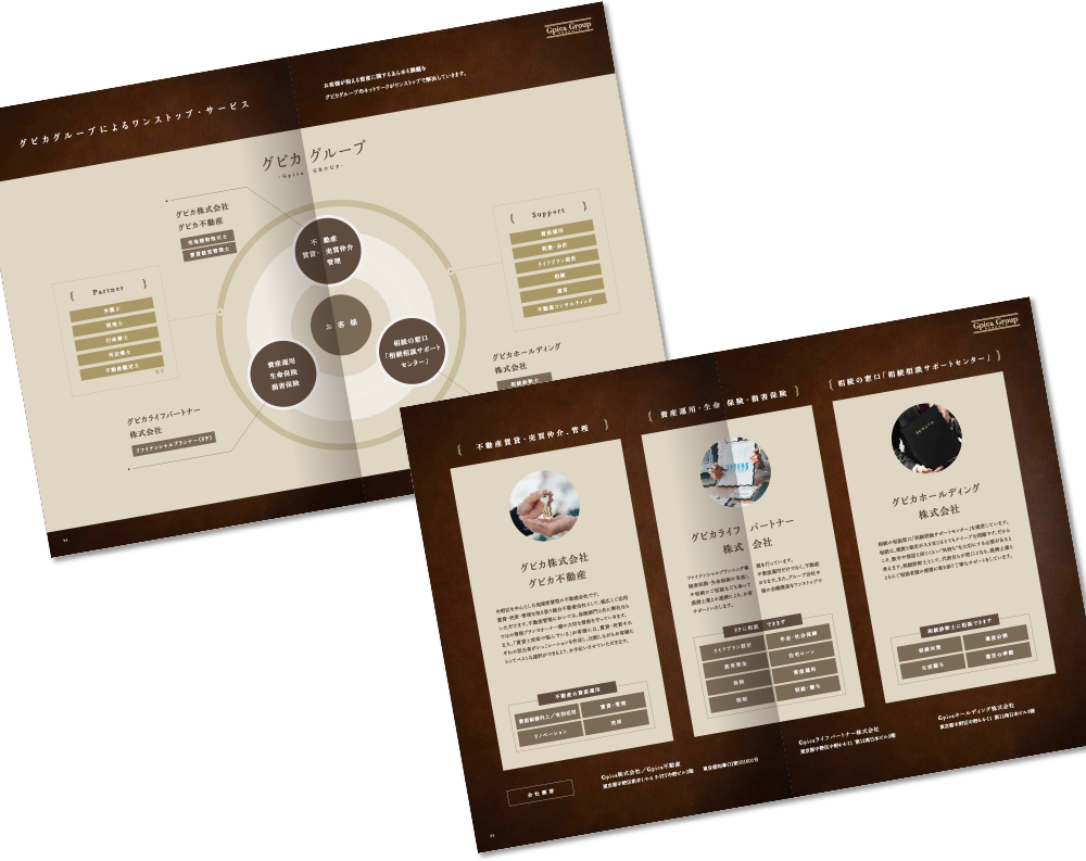 A4中綴じ 8ページ