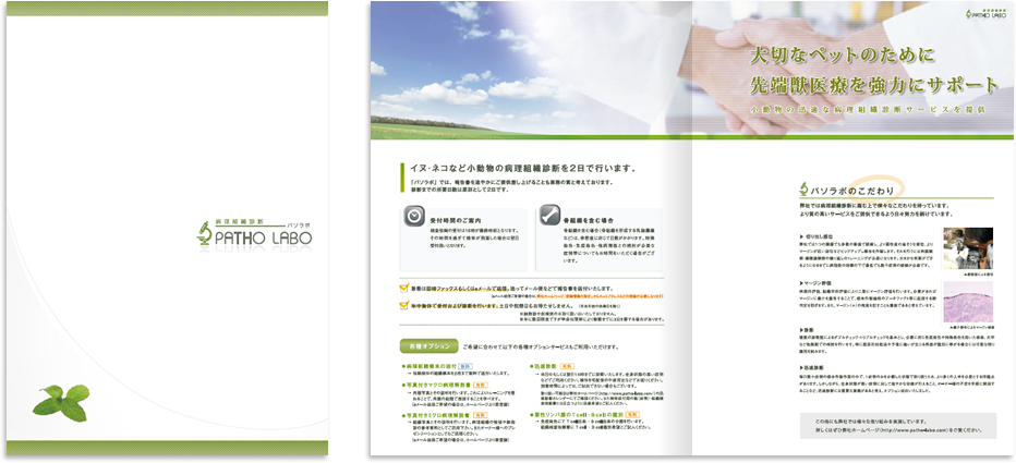 中綴じ 8ページ